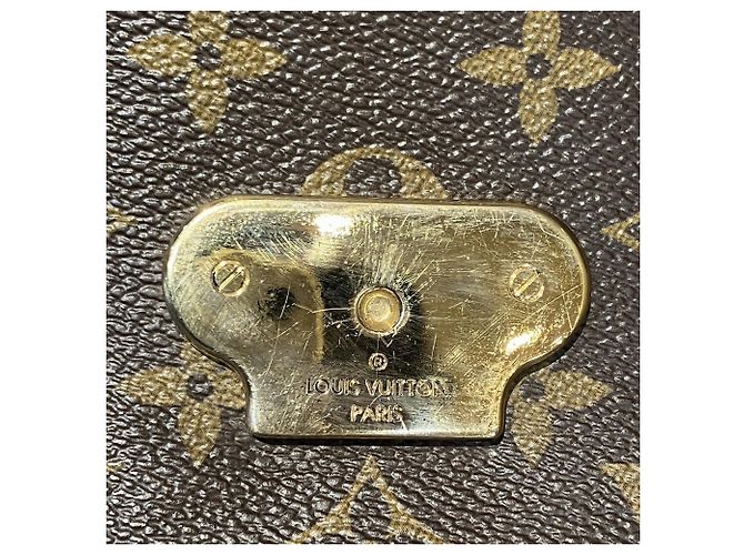 Bolso de Hombro Louis Vuitton Sampla Seed Castaño - vista 9