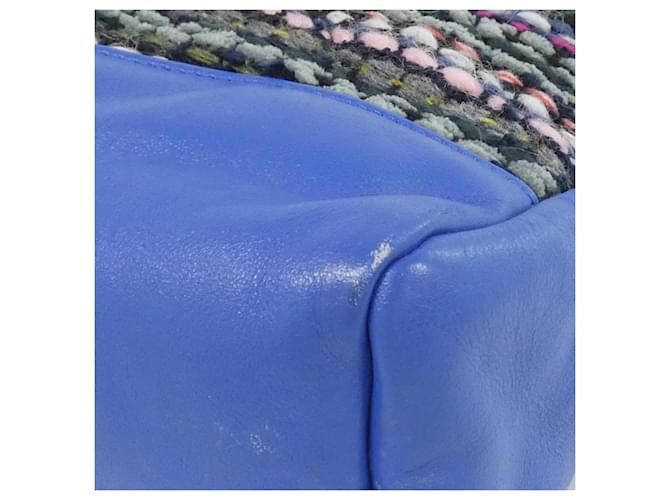 Borsa Chanel 31 Line Blu Multicolore - vista 3