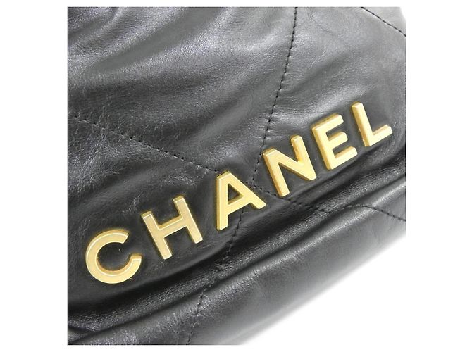 Timeless Borsa Chanel 22 Line MINI AS3980 Nero - vista 4