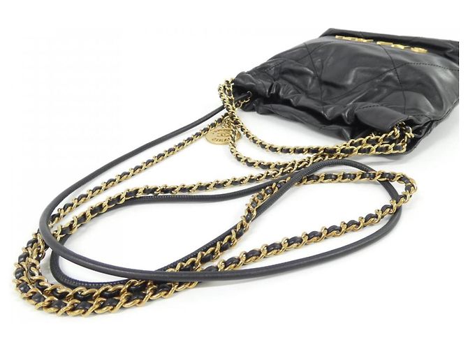 Timeless Borsa Chanel 22 Line MINI AS3980 Nero - vista 6