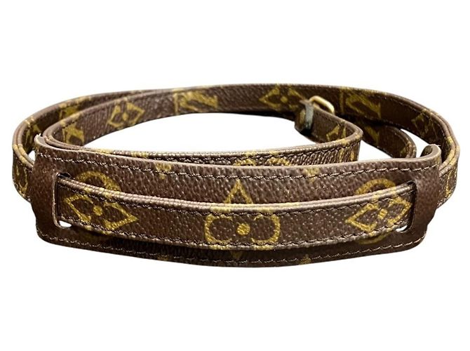 Borsa a tracolla Louis Vuitton Mini Speedy Marrone - vista 5