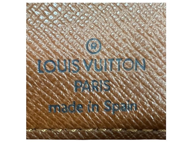 Borsa a tracolla corta Musette Tango Louis Vuitton Marrone - vista 4