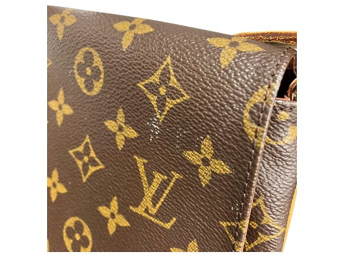 Borsa a tracolla corta Musette Tango Louis Vuitton Marrone - vista 9