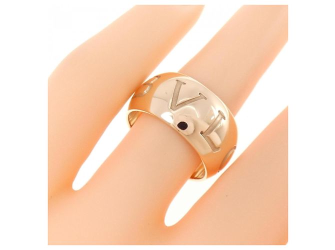 Bulgari Anello Monologo in oro rosa Bvlgari - vista 4