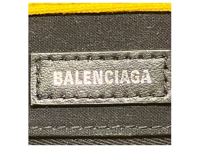 Balenciaga Canvas Tote Bag Gelb - Ansicht 4