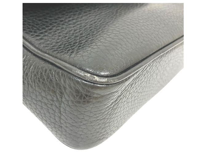 Céline Borsa a tracolla in pelle nera Celine Nero - vista 5