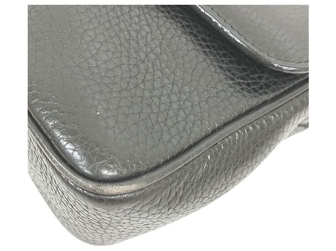 Céline Borsa a tracolla in pelle nera Celine Nero - vista 6