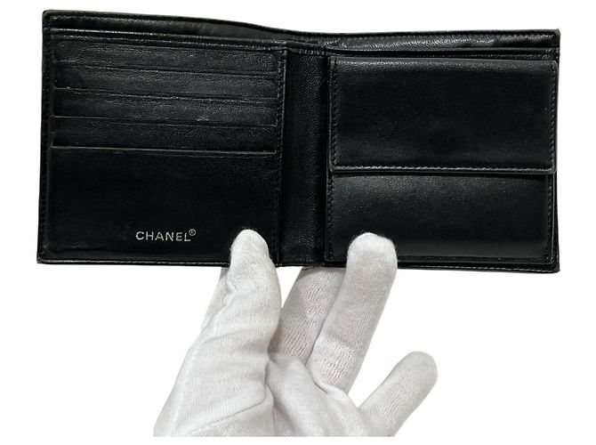 Portafoglio bi-fold Chanel New Travel Line Nero - vista 3