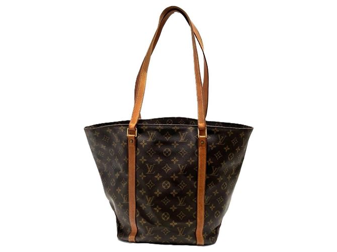 Borsa Tote Louis Vuitton Monogram Marrone - vista 2