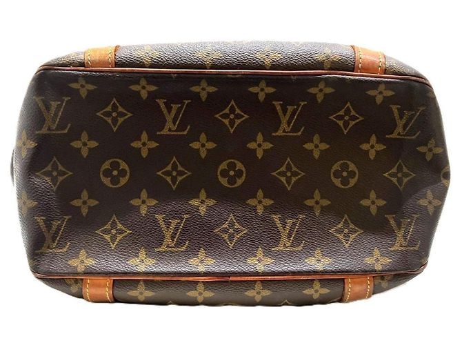 Borsa Tote Louis Vuitton Monogram Marrone - vista 3