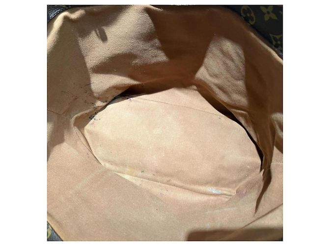 Borsa Tote Louis Vuitton Monogram Marrone - vista 5