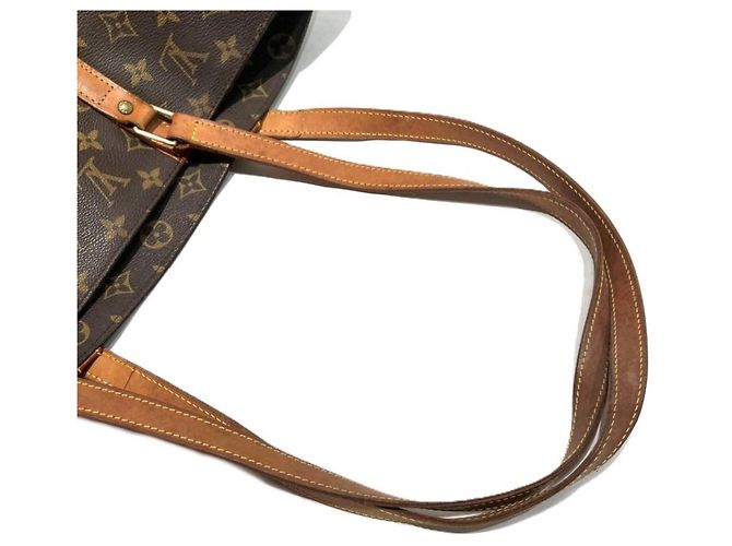 Borsa Tote Louis Vuitton Monogram Marrone - vista 8