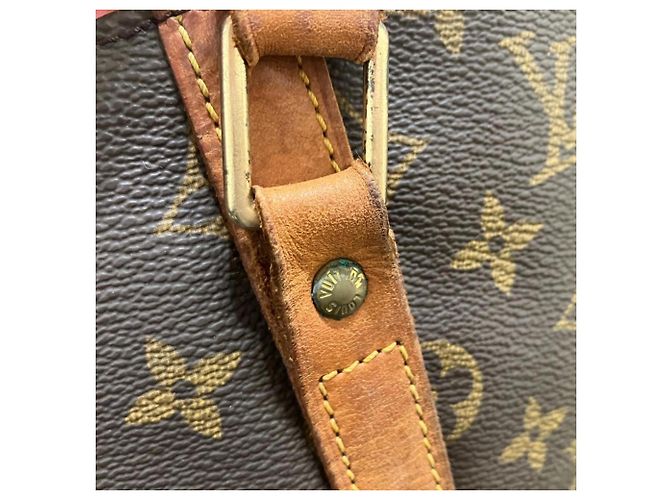 Borsa Tote Louis Vuitton Monogram Marrone - vista 9