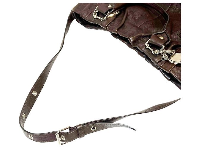 Céline Celine Pillow Small Handtasche Dunkelbraun - Ansicht 6