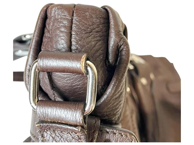 Céline Celine Pillow Small Handtasche Dunkelbraun - Ansicht 7