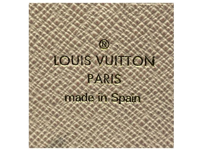 Cartera Louis Vuitton Portefeuille Clemence Round Zip Long Wallet Castaño Rosa - vista 4