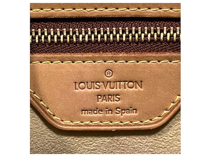 Borsa Tote Louis Vuitton Looping GM Marrone - vista 4