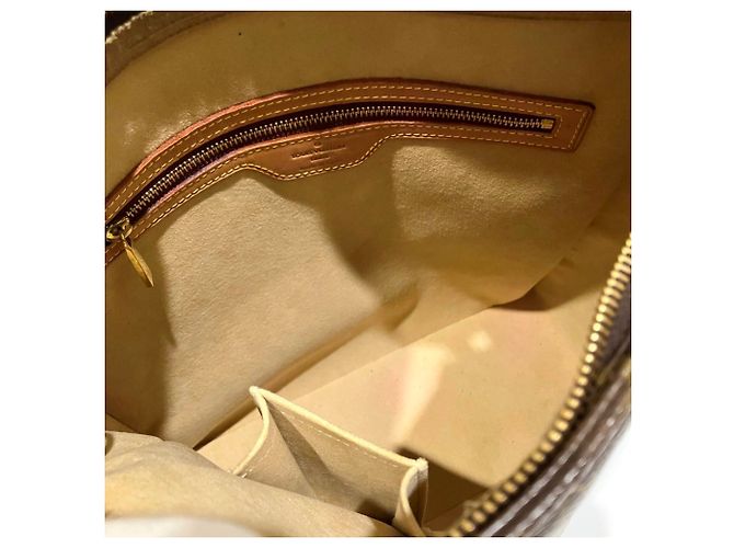 Borsa Tote Louis Vuitton Looping GM Marrone - vista 6