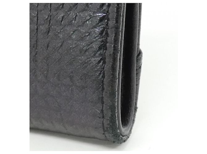 Borsa Chanel in pelle di agnello nera Nero - vista 6