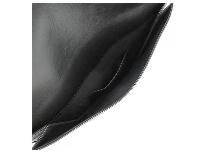 Borsa Chanel in pelle di agnello nera Nero - vista 7