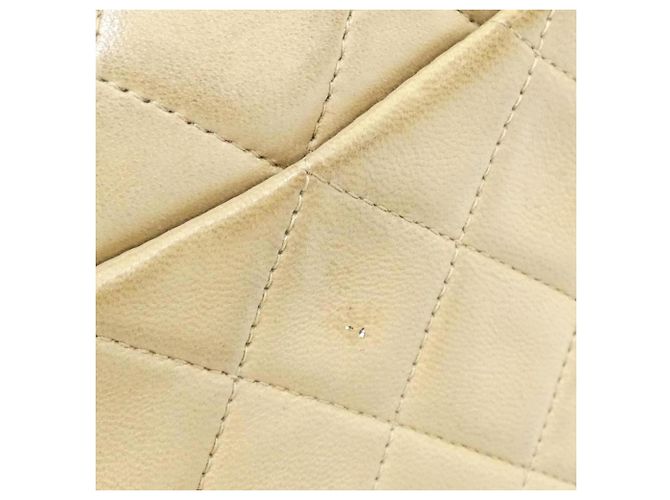 Borsa a tracolla Chanel 1115 Beige in pelle di agnello - vista 4