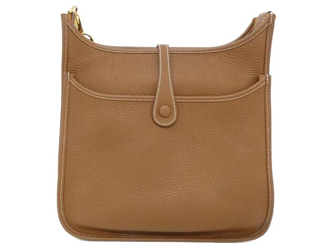 Hermès Hermes Evelyne 3 PM Shoulder Bag Brown - view 2