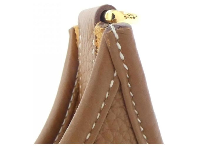 Hermès Hermes Evelyne 3 PM Shoulder Bag Brown - view 5