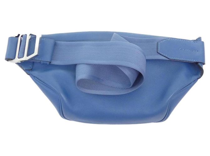 Hermès Borsa a tracolla Hermes Cityslide Cross PM Blu - vista 2