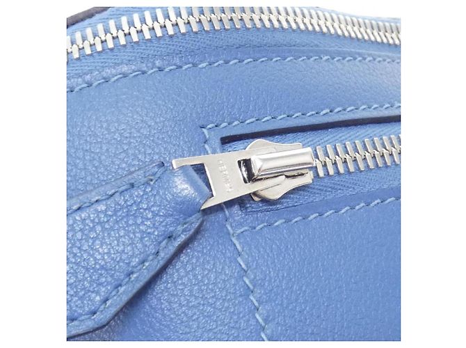 Hermès Borsa a tracolla Hermes Cityslide Cross PM Blu - vista 4