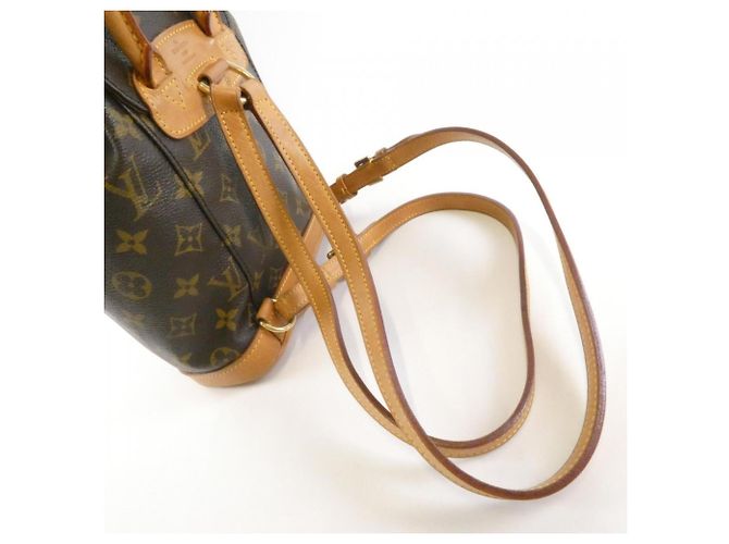 Zaino Louis Vuitton Monogram Mini Montsouris Marrone - vista 8