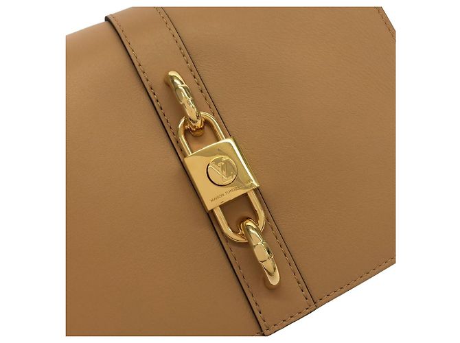 Borsa a Spalla Louis Vuitton Rendezvous Marrone Cammello - vista 4
