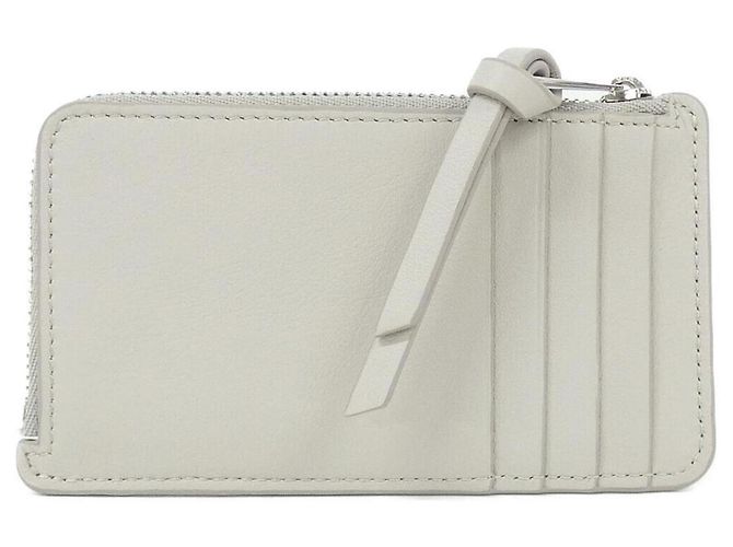 Monedero de piel de becerro Loewe Castaño Amarillo - vista 2