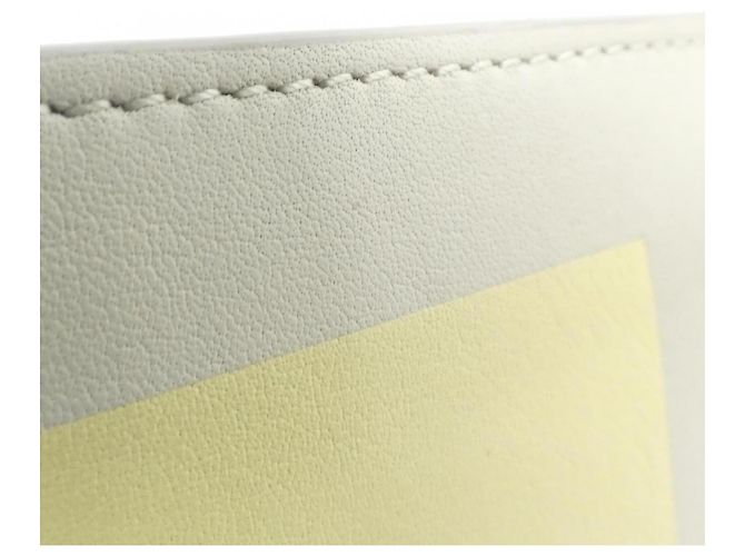 Monedero de piel de becerro Loewe Castaño Amarillo - vista 3
