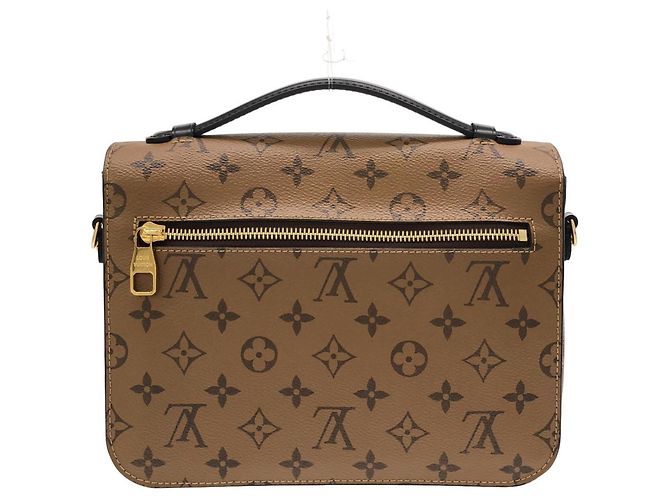 Louis Vuitton Monogram Reverse Pochette Métis MM Marrone - vista 2