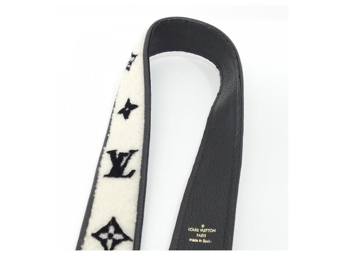 Tracolla Louis Vuitton J01300 Marrone Nero Bianco - vista 2