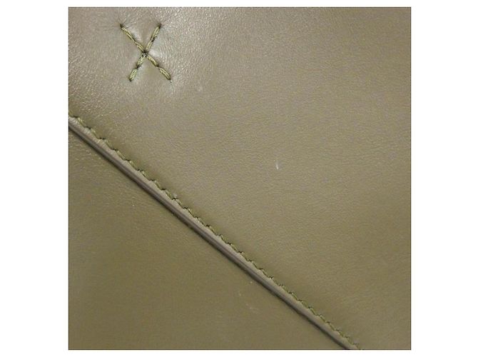 Loewe Puzzle Fold Mini Tote Grün Khaki - Ansicht 5