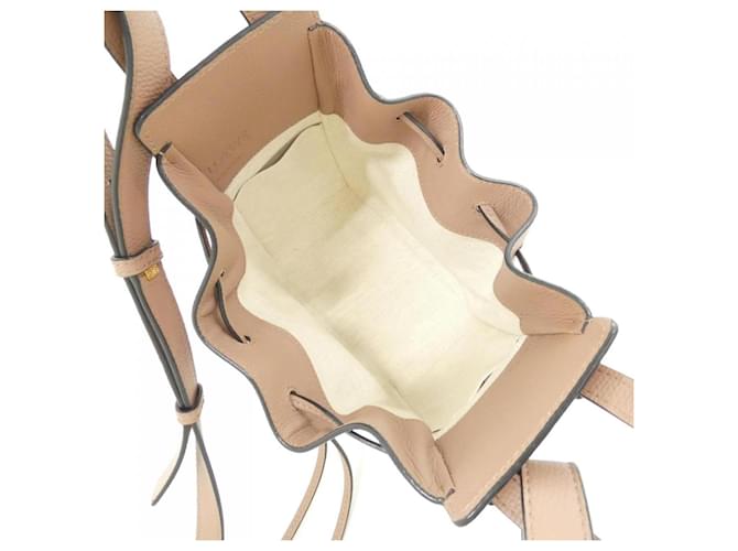 Mini borsa a tracolla Loewe Hammock con coulisse Rosa - vista 10