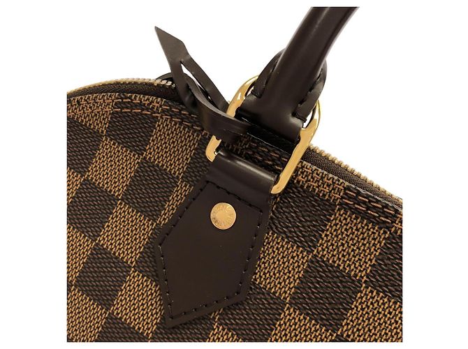 Borsa Louis Vuitton Damier Alma PM Damier ebene - vista 4