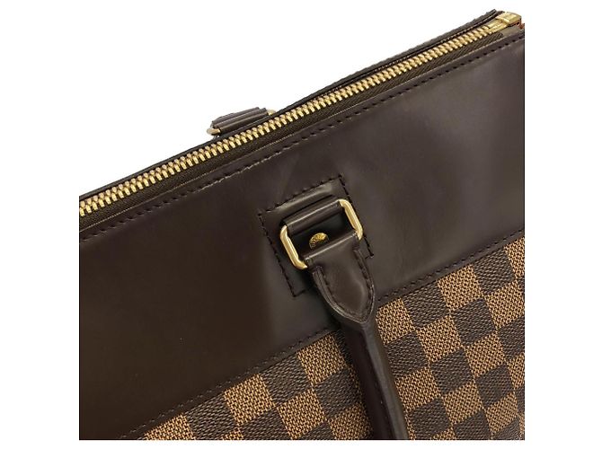 Borsa Boston Louis Vuitton Damier Greenwich PM Damier ebene - vista 4