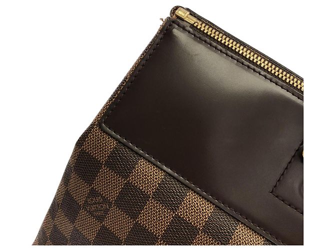 Borsa Boston Louis Vuitton Damier Greenwich PM Damier ebene - vista 5