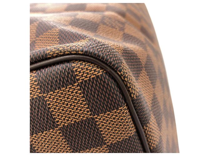 Borsa Boston Louis Vuitton Damier Speedy Damier ebene - vista 3