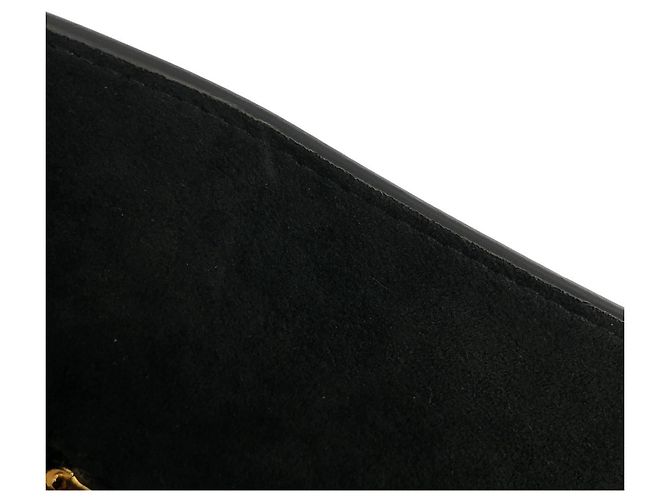 Handtasche Louis Vuitton Epi Sac Plat PM Schwarz - Ansicht 7