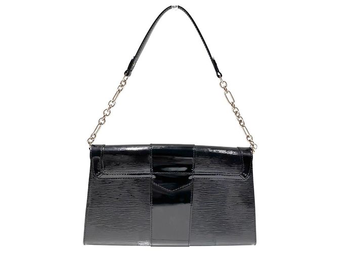 Borsa a tracolla Louis Vuitton Pochette Iena Nero - vista 2