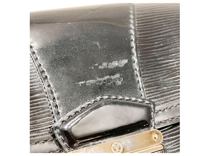 Borsa a tracolla Louis Vuitton Pochette Iena Nero - vista 7