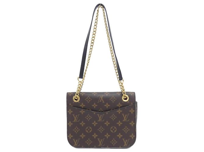 Borsa a Spalla Louis Vuitton Monogram Passy M45592 Marrone - vista 2