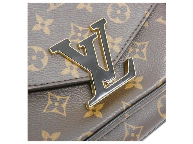 Borsa a Spalla Louis Vuitton Monogram Passy M45592 Marrone - vista 5