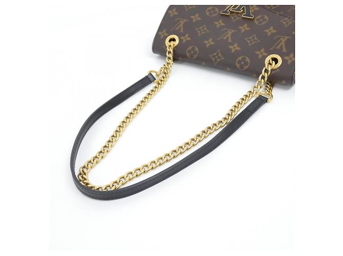 Borsa a Spalla Louis Vuitton Monogram Passy M45592 Marrone - vista 7