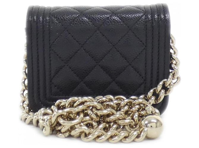Riñonera Chanel Boy Line AP2302 Negro - vista 2