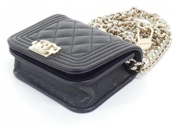 Riñonera Chanel Boy Line AP2302 Negro - vista 3