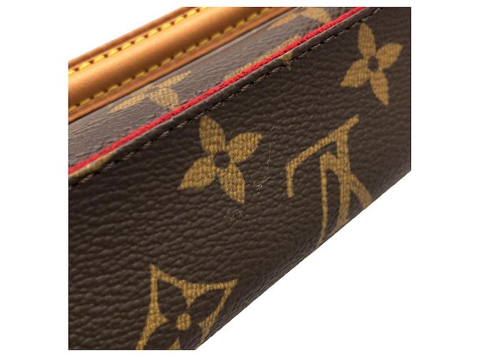 Borsa a tracolla Louis Vuitton Monogram Marly Bandoulière Marrone - vista 4